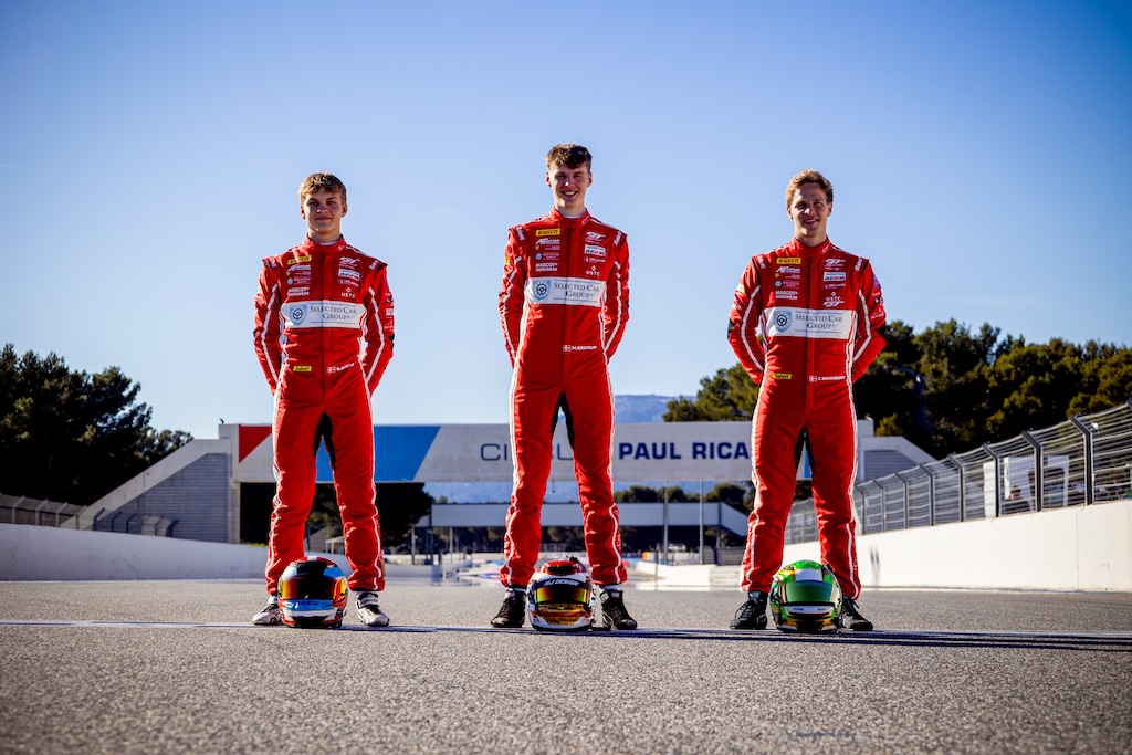 Frederik Schandorff jagter GTWC-hattrick med dansk Ferrari-line-up.
(Foto: Selected Car Racing)